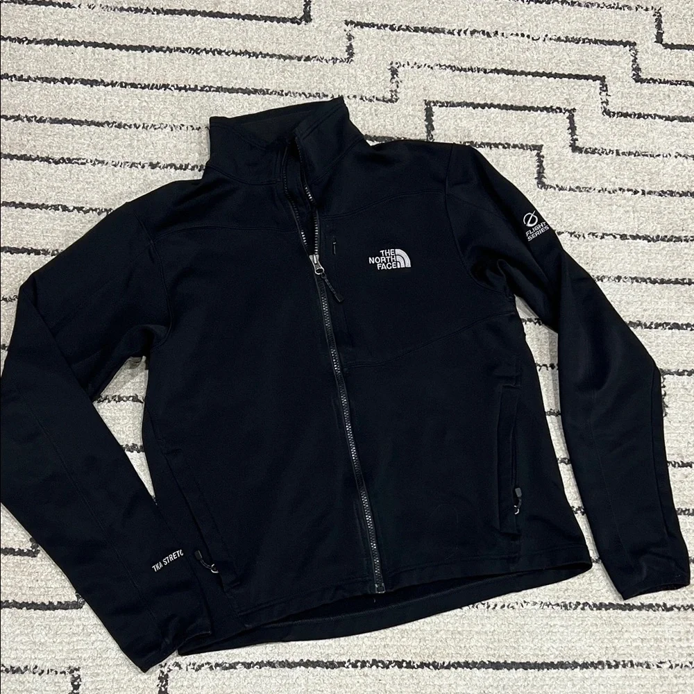 The North Face Black Fleece zip up sweater